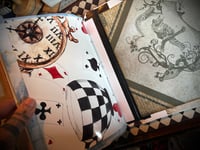 Image 5 of Chunky Alice-Themed Junk Journal