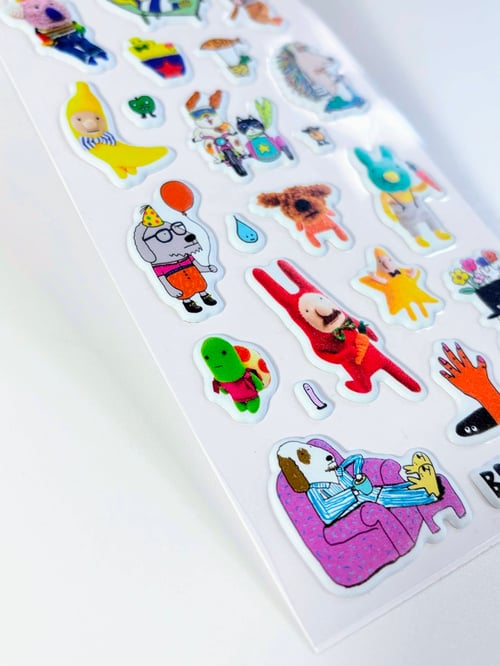 Image of Bubble Sticker sheet 