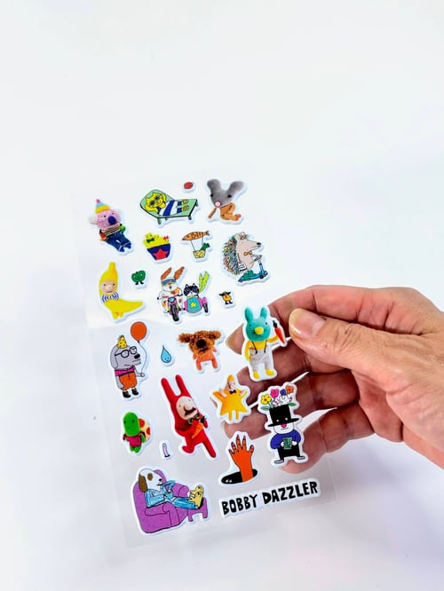 Image of Bubble Sticker sheet 