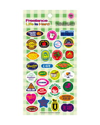 Image 1 of STICKER SHEET - FREELANCE FRUITS