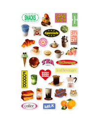 Image 2 of STICKER SHEET - MY COFFEE SHOP