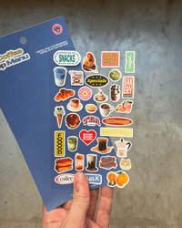 Image 4 of STICKER SHEET - MY COFFEE SHOP