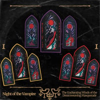 Night Of The Vampire - 3 Patches Set
