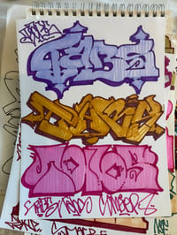 Image 2 of Name sketch - front of the line