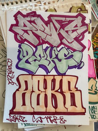 Image 3 of Name sketch - front of the line
