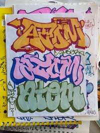 Image 5 of Name sketch - Physical Sketch + Front of the Line