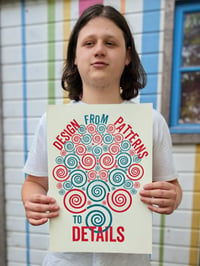 Image 2 of 'Patterns To Details' Risograph Print