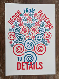 Image 4 of 'Patterns To Details' Risograph Print