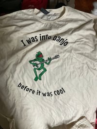 Image 1 of One-off 2XL cream colored  double sided tee