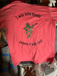 Image 1 of One-off pink double sided tee, size L