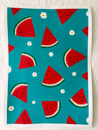 Image 1 of Watermelon Summer Painting