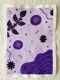 Image 1 of Purple Mindfulness Painting