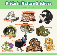 Image 1 of Pride in Nature Stickers
