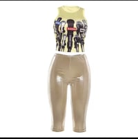 Image 3 of Metallic short pants 