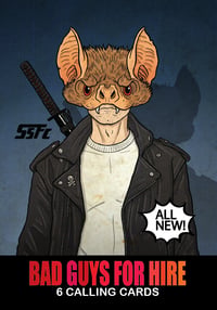 Image 1 of BAD GUYS FOR HIRE- Trading Card Pack
