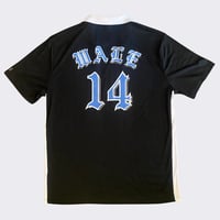 Image 2 of W.G. Footy Jersey / Black