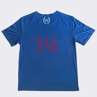 Image 2 of Wolf Footy Jersey / Royal