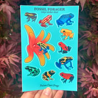 Poison Dart Frogs Sticker Sheet