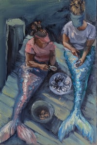 Image 1 of Shuck It Original Oil Painting