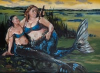 Image 1 of Local Species II original oil painting 