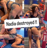 Image 1 of Nadia destroyed by amber phoenix 