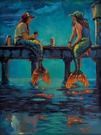 Image 1 of Evening Glow Original Oil Painting 