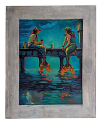 Image 2 of Evening Glow Original Oil Painting 