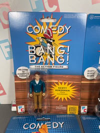 Image 3 of DAMAGED CARDED SET: Comedy Bang! Bang! Scott Aukerman Italiano Jones Sprague  Fourvel