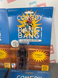 Image 4 of DAMAGED CARDED SET: Comedy Bang! Bang! Scott Aukerman Italiano Jones Sprague  Fourvel