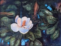 Image 1 of Southern Bloom original framed watercolor 