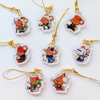Image of Medieval Mouse Gacha mini charms