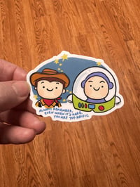 Woody and Buzz Sticker