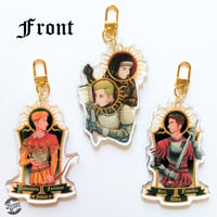 Image of KCD Gold Foil acrylic charms