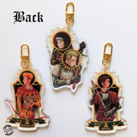 Image of KCD Gold Foil acrylic charms