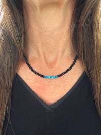 Image 2 of Black Blue Puka