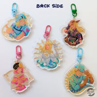 Image of SBR Gold Foil acrylic charms