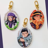 Image of Golden Kamuy acrylic charms