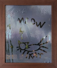Meow Kat Original Oil Painting