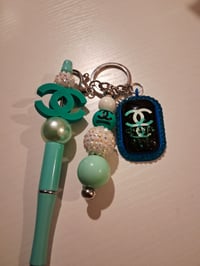 Keychain and pen new set #19