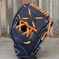 Image 1 of 11.5" Infielders Glove One-Piece Web (Navy)