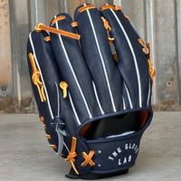 Image 3 of 11.5" Infielders Glove One-Piece Web (Navy)