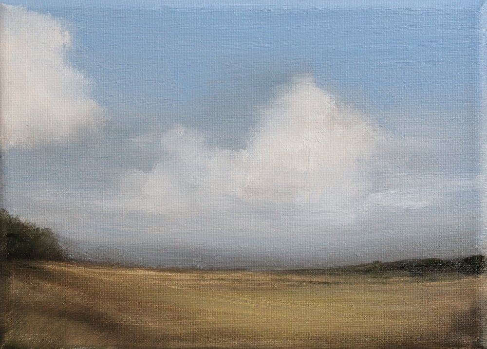 Image of Étude de nuages et de paysage