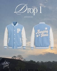 Blue UTP Varsity Jacket — Drop 1