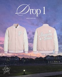 Pink UTP Varsity Jacket — Drop 1