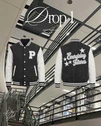 Black UTP Varsity Jacket — Drop 1