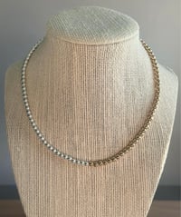 Image 3 of Silver and gold necklace 