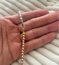 Image 5 of Silver and gold necklace 