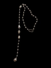Image 2 of The CHIARA Pearl Lariat