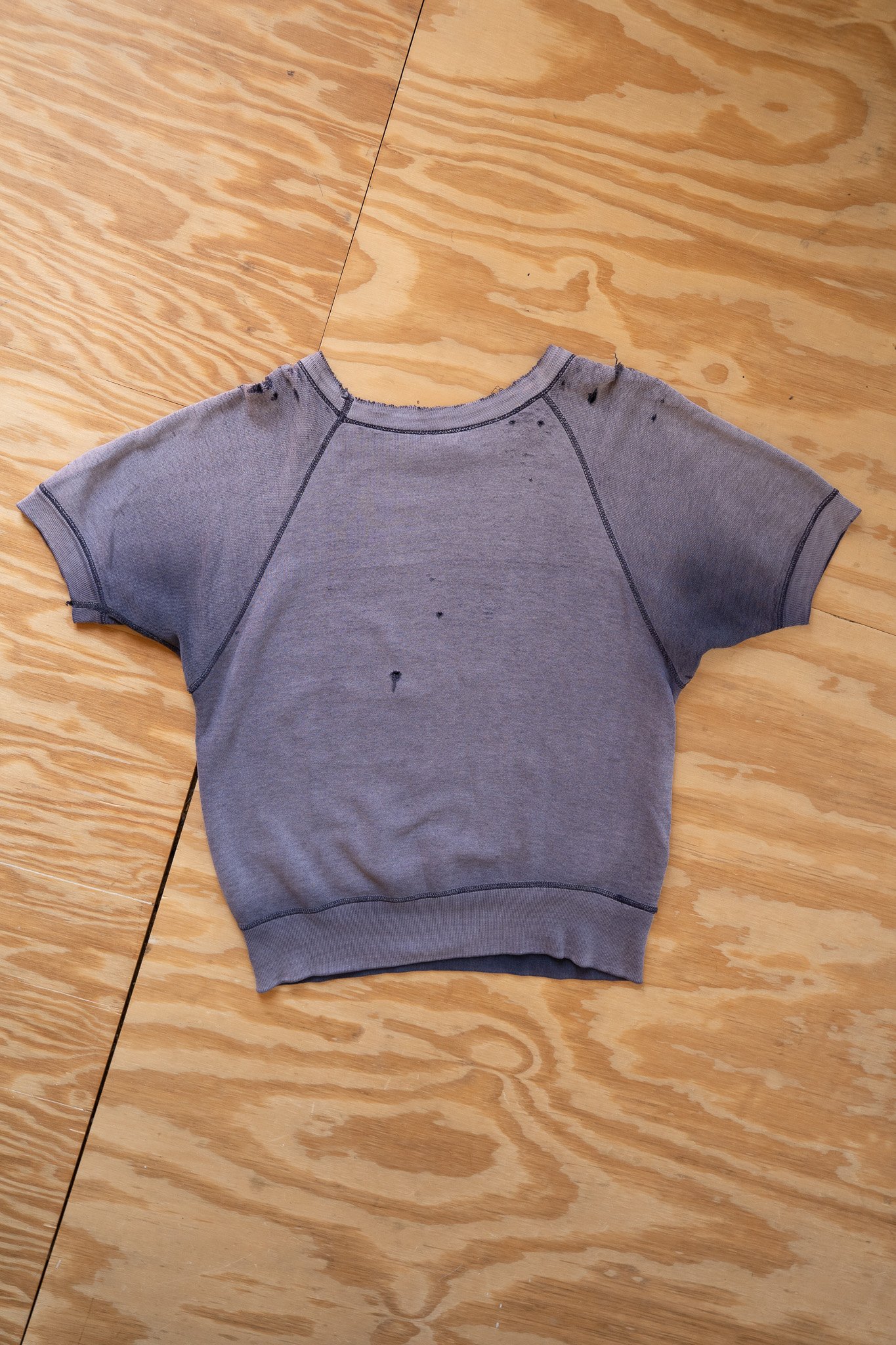 Image of Vintage Champion "Fowler House" Short Sleeve Raglan Sweatshirt