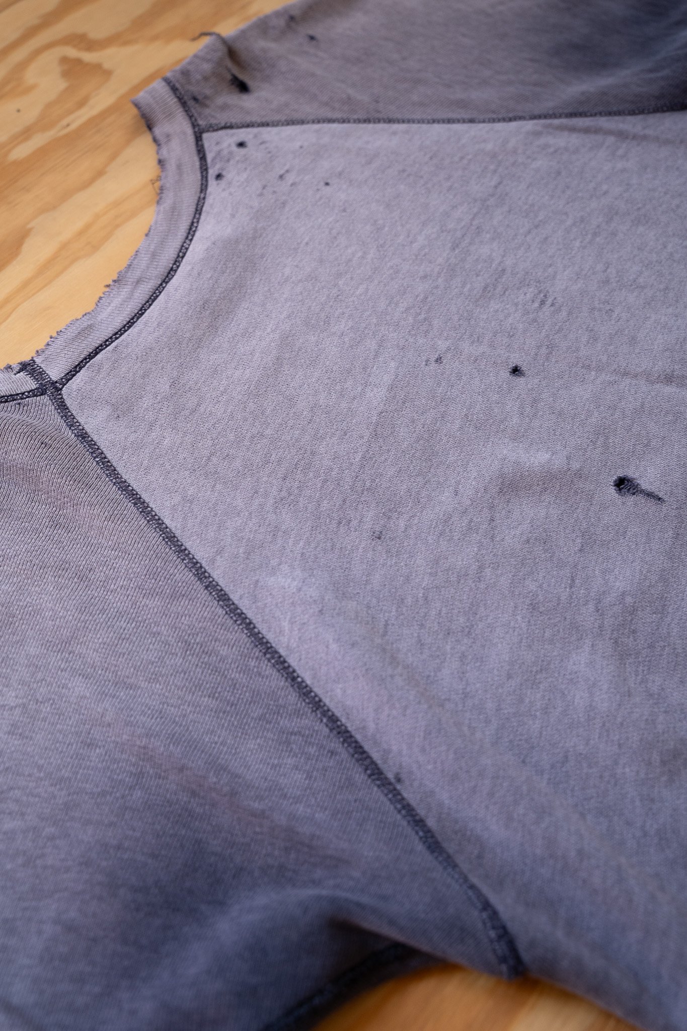 Image of Vintage Champion "Fowler House" Short Sleeve Raglan Sweatshirt